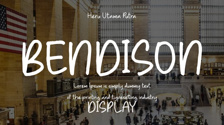 BENDISON Font