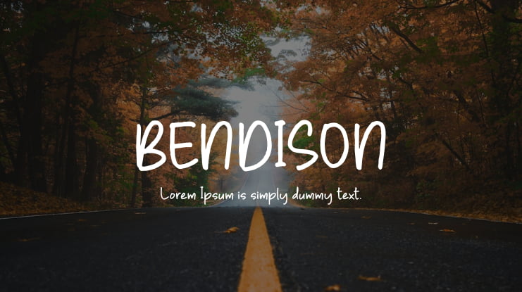 BENDISON Font