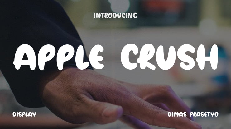 Apple Crush Font