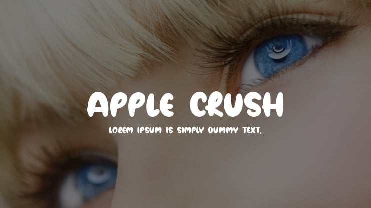 Apple Crush Font