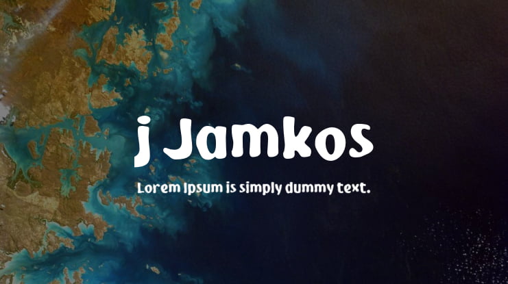 j Jamkos Font