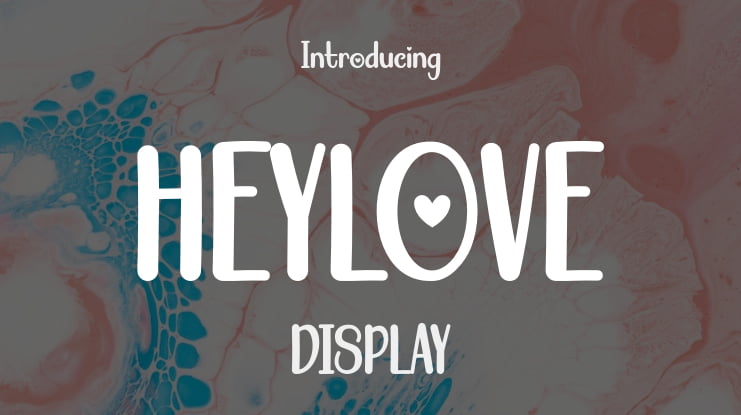 HEYLOVE Font