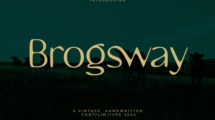 Brogsway Font