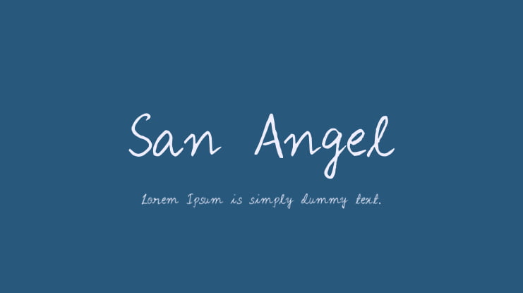 San Angel Font