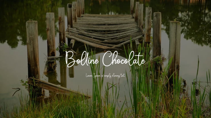 Bolline Chocolate Font