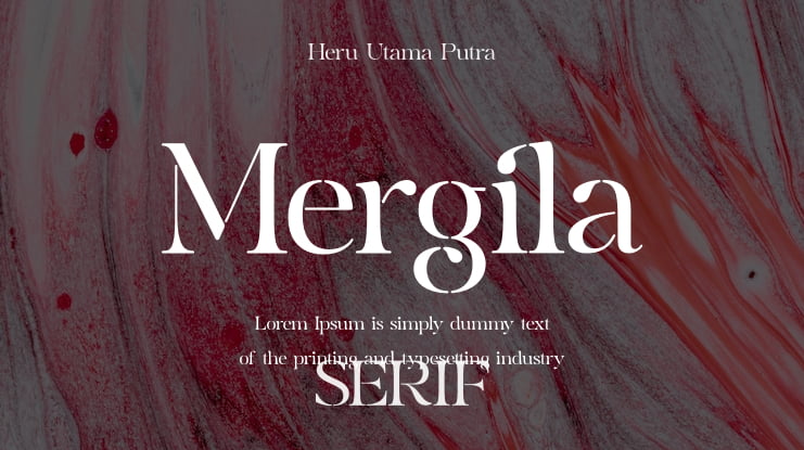 Mergila Font