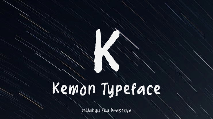 K Kemon Font