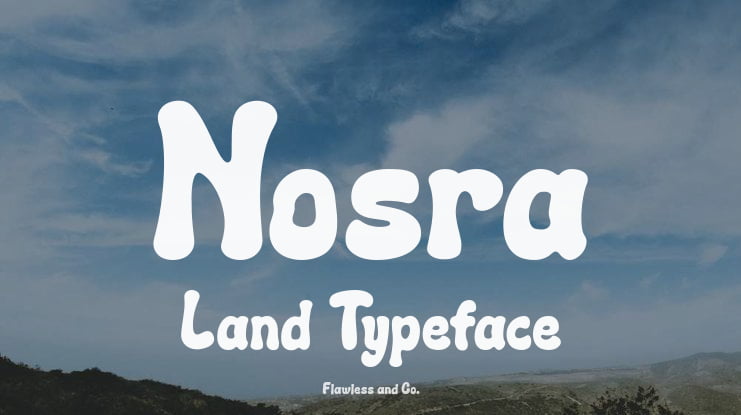 Nosra Land Font