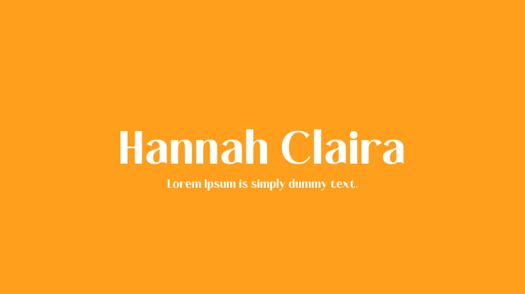 Hannah Claira Font