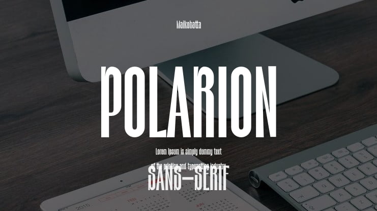 POLARION Font