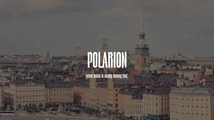 POLARION Font