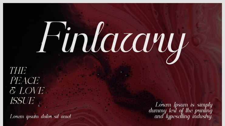 Finlazary Font