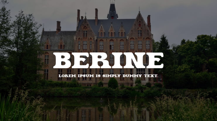 BERINE Font