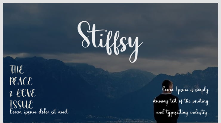 Stiffsy Font