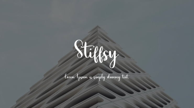 Stiffsy Font