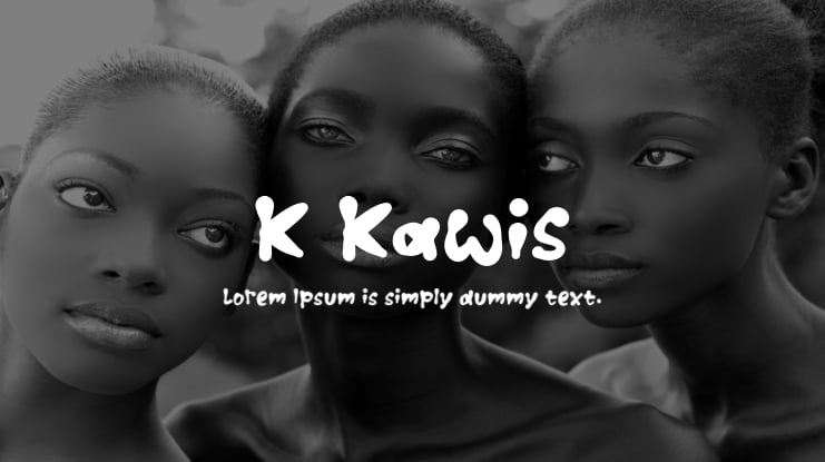 K Kawis Font