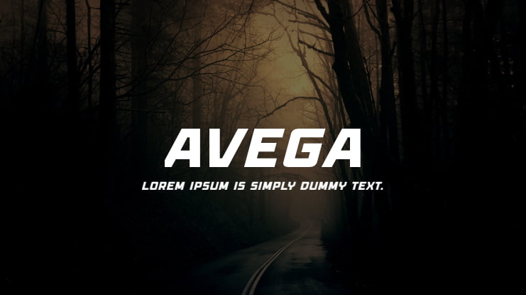 Avega Font