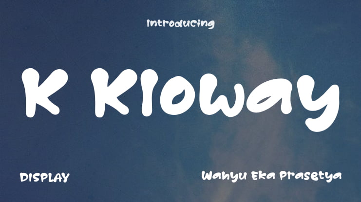 K Kloway Font