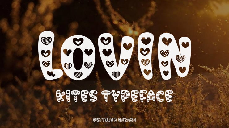 Lovin Kites Font