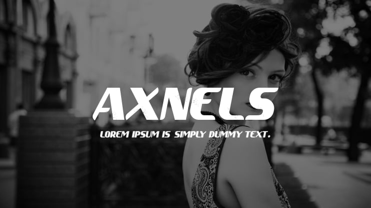 Axnels Font