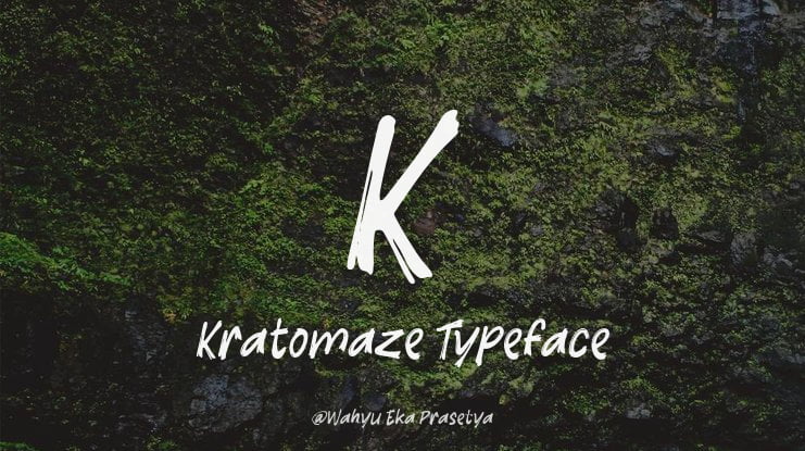 K Kratomaze Font