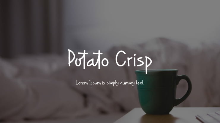 Potato Crisp Font