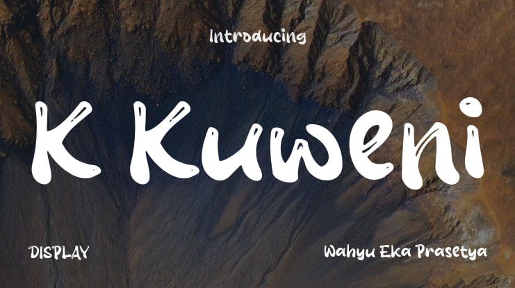 K Kuweni Font