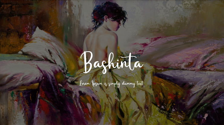 Bashinta Font