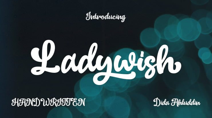 Ladywish Font