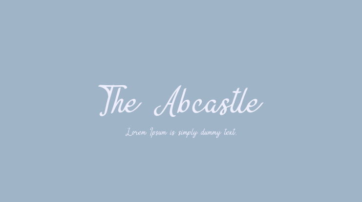 The Abcastle Font