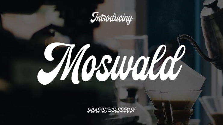 Moswald Font