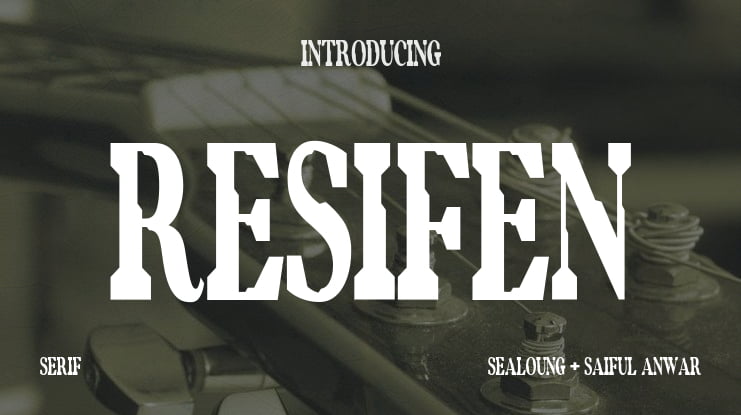 Resifen Font