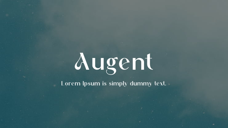 Augent Font