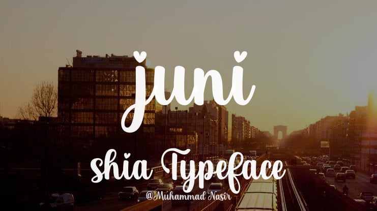 juni shia Font