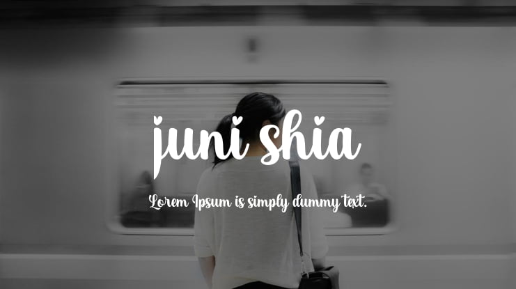 juni shia Font