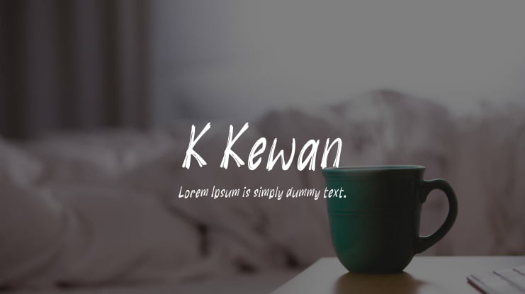 K Kewan Font