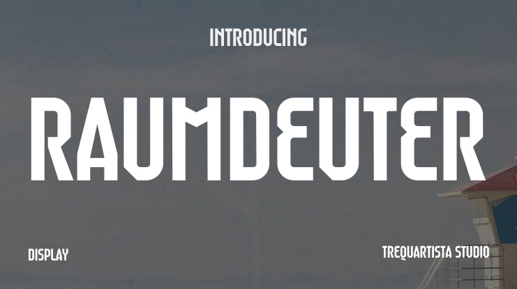 Raumdeuter Font Family