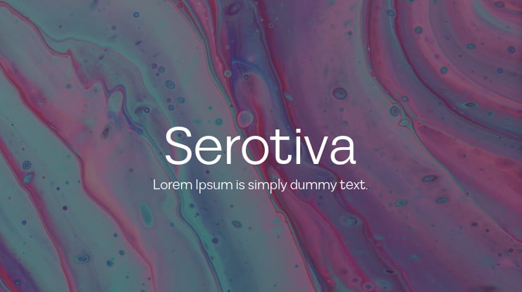 Serotiva Font Family