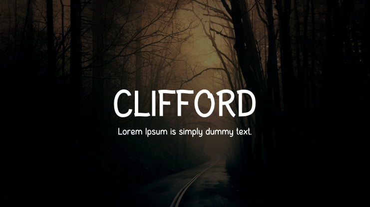 CLIFFORD Font