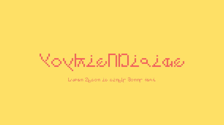 NunkishPixies Font