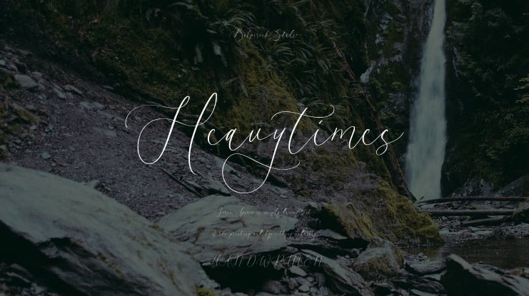 Heavytimes Font