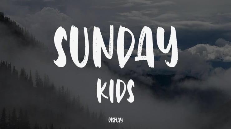 Sunday Kids Font