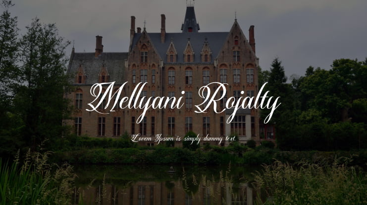 Mellyani Rojalty Font