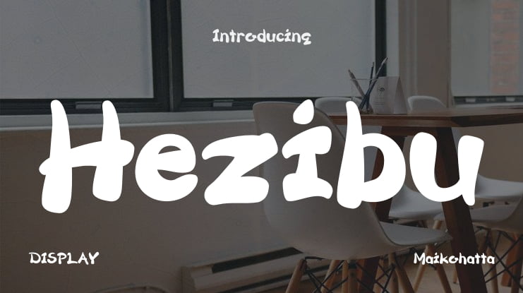 Hezibu Font