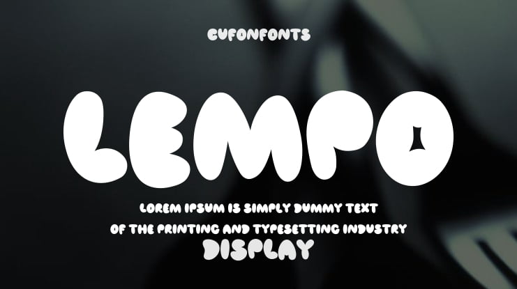 Lempo Font