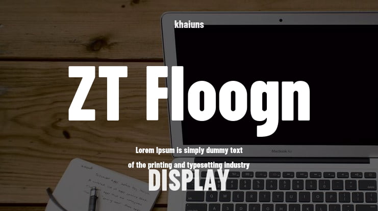 ZT Floogn Font