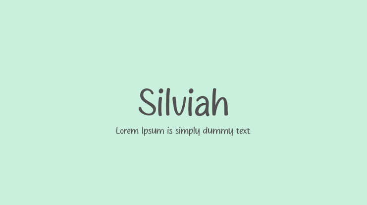 Silviah Font