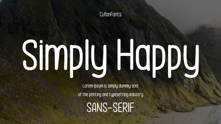 Simply Happy Font