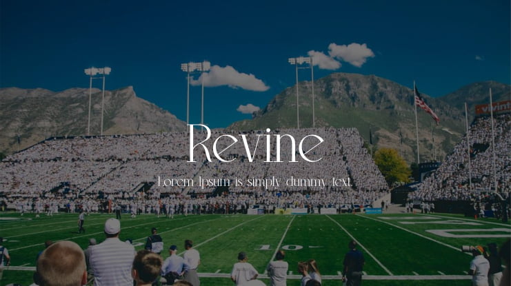 Revine Font