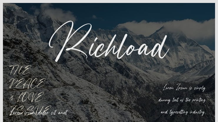 Richload Font